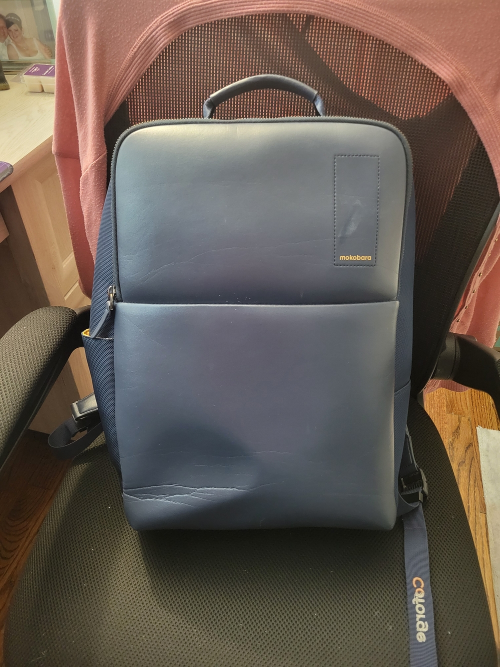 Mokobara Navy Minimalist Men's Backpack